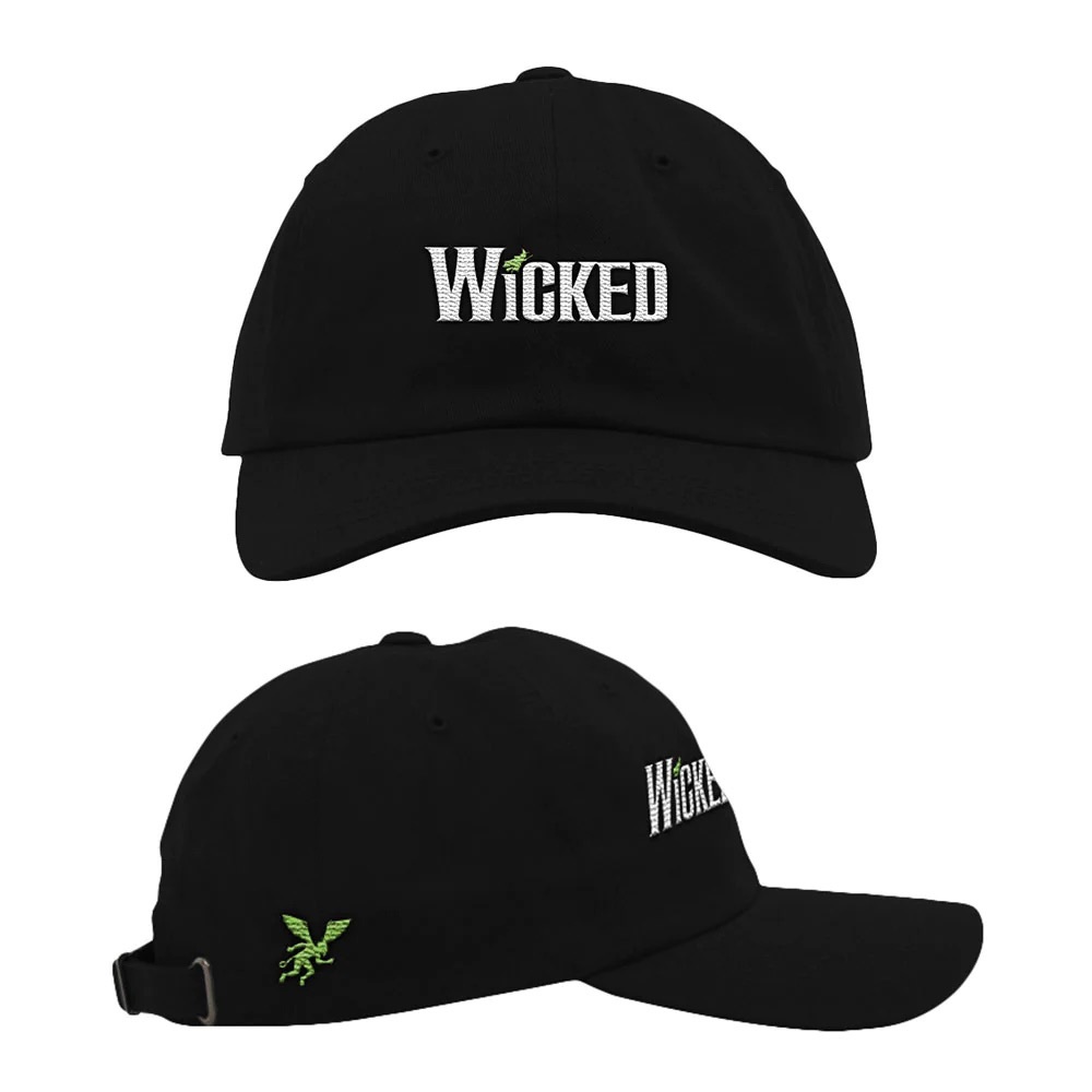 WICKED THE BROADWAY MUSICAL BASEBALL CAP